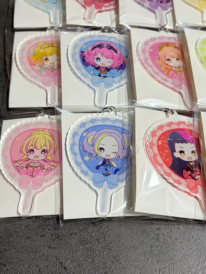 アイカツ　オール　大衣装展　グラフアート　アクリルキーホルダー　38点　まとめ