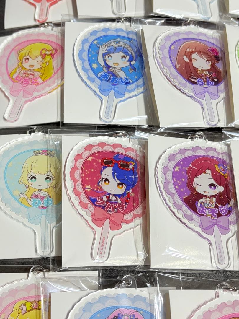 アイカツ　オール　大衣装展　グラフアート　アクリルキーホルダー　38点　まとめ