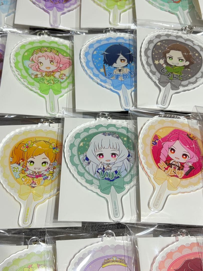アイカツ　オール　大衣装展　グラフアート　アクリルキーホルダー　38点　まとめ