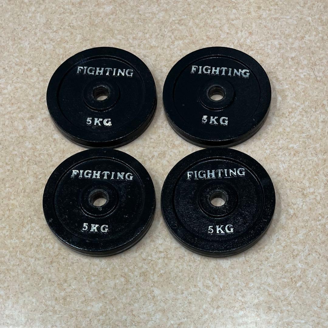 FIGHTING ROAD アイアンプレート 5kg 4枚セット②