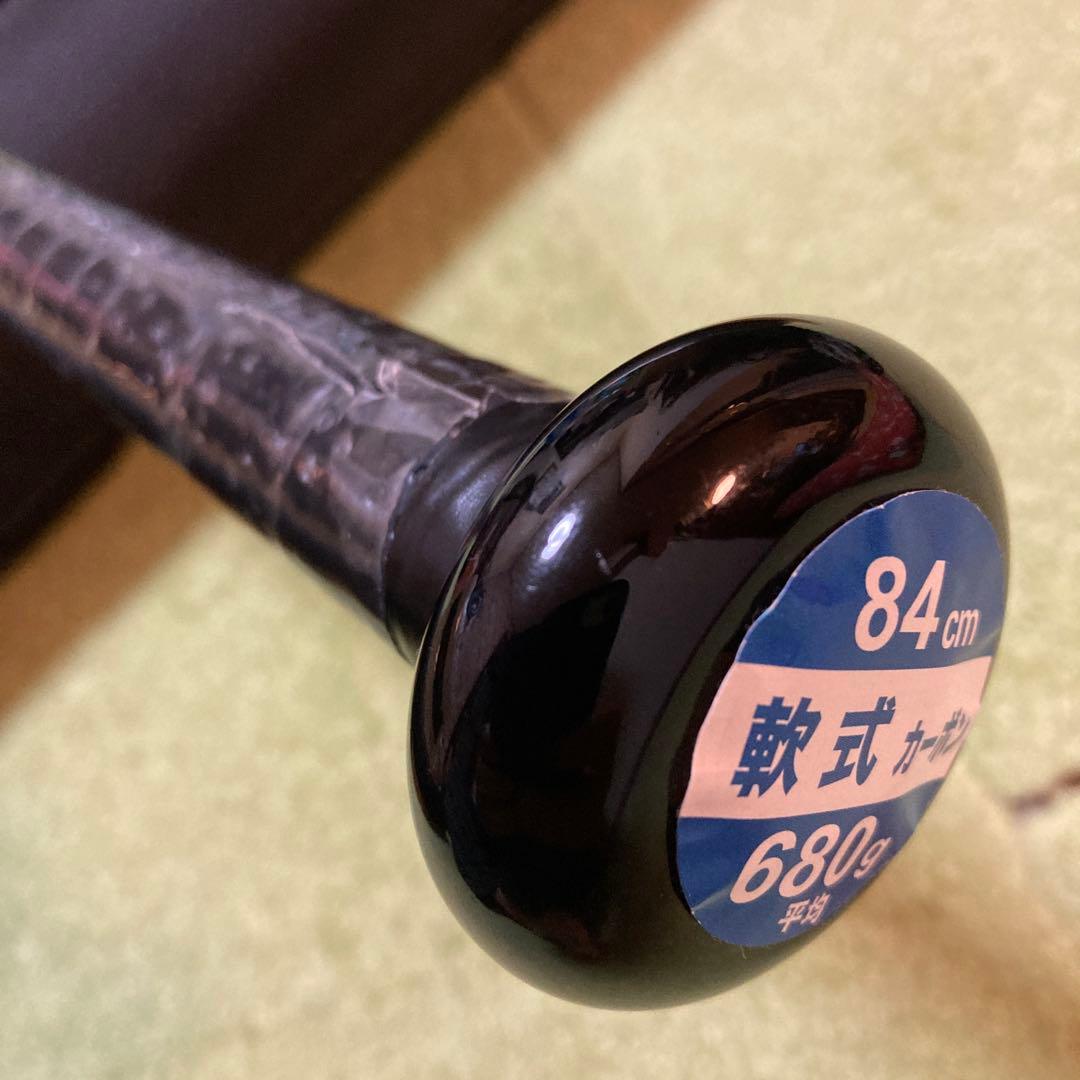 ゼット ブラックキャノン Aパワー　野球 一般軟式バット 84cm