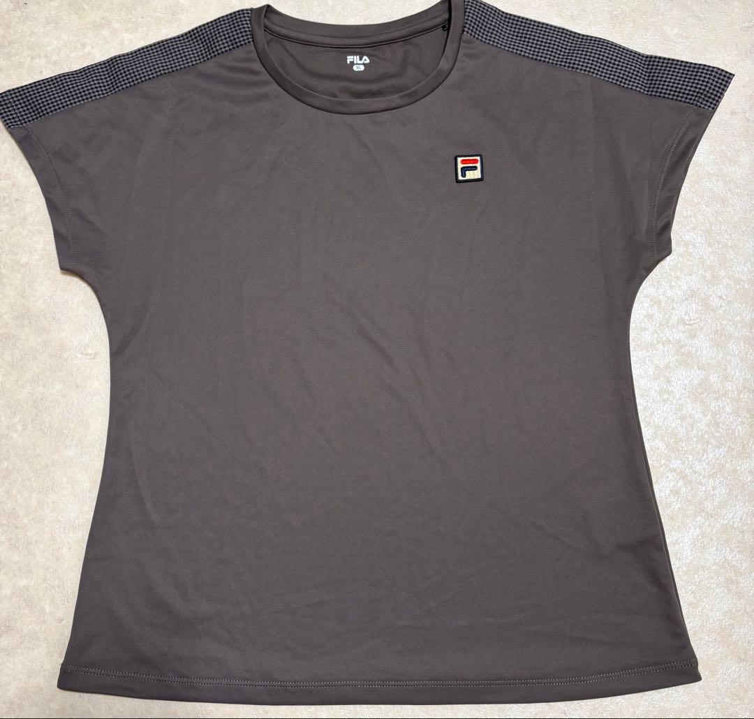 FILA 3点セット【ゲームシャツ、スコート、バイザー】XL