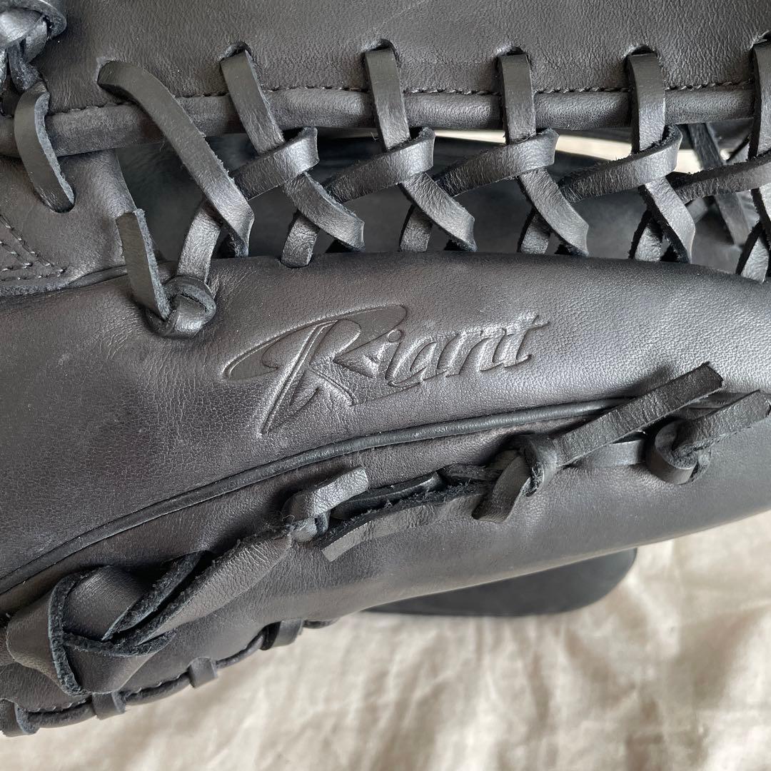 MIZUNO 野球　グローブ　riant 大人　レザーブラック