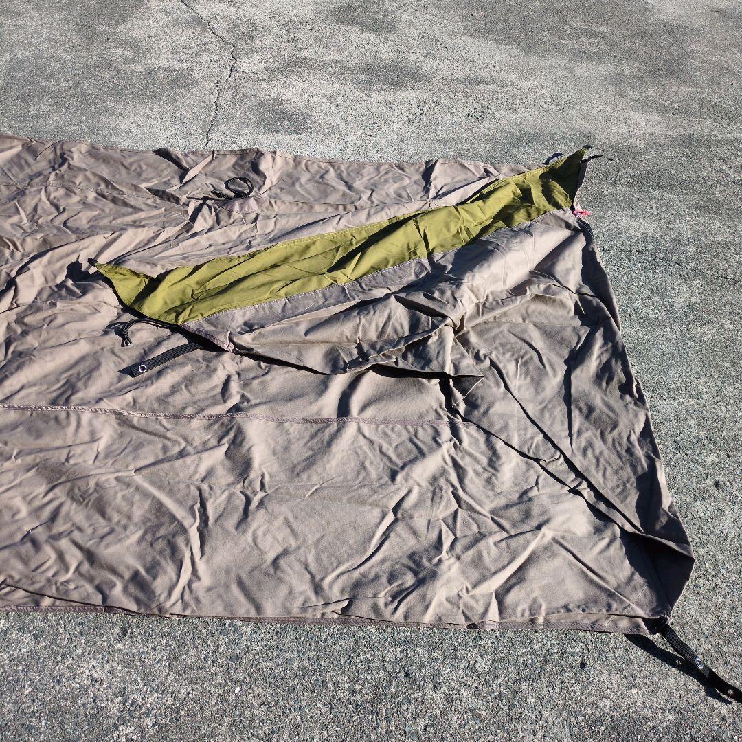 【未使用級】テンマク tent-Mark DESIGNS 炎幕の前幕 連結