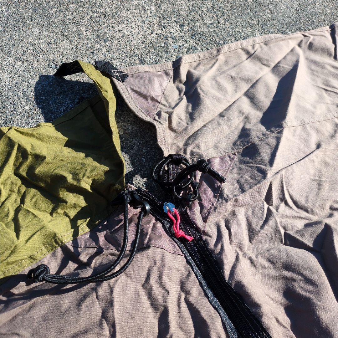 【未使用級】テンマク tent-Mark DESIGNS 炎幕の前幕 連結