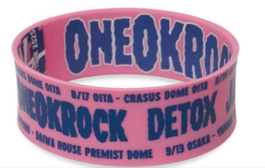 one ok rock 2025 detox ステッカー　ラバーバンド　グッズ