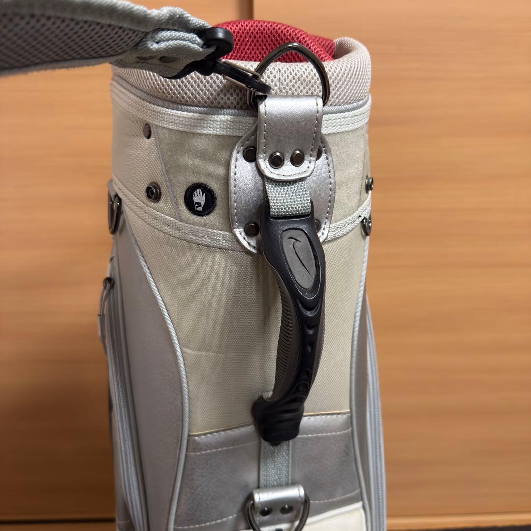 NIKE GOLF ナイキ ゴルフ キャディバッグ 6分割 ホワイト フード