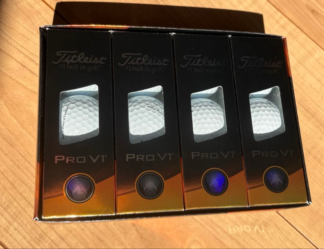 Titleistタイトリスト／ゴルフボール／PRO V1／ホワイト／とんぼちゃん