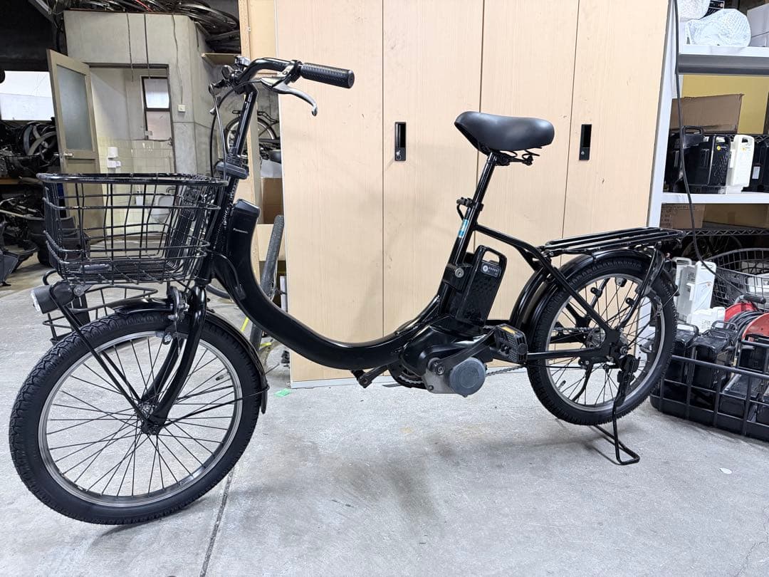 大阪府　パナソニック　電動アシスト自転車 シティタイプ ブラック　20インチ
