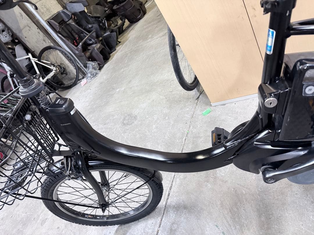大阪府　パナソニック　電動アシスト自転車 シティタイプ ブラック　20インチ