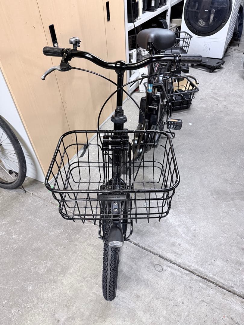 大阪府　パナソニック　電動アシスト自転車 シティタイプ ブラック　20インチ
