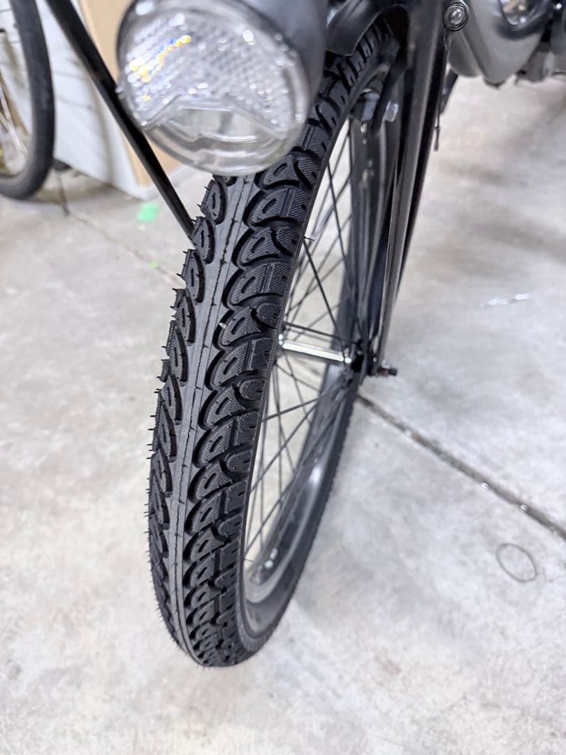 大阪府　パナソニック　電動アシスト自転車 シティタイプ ブラック　20インチ