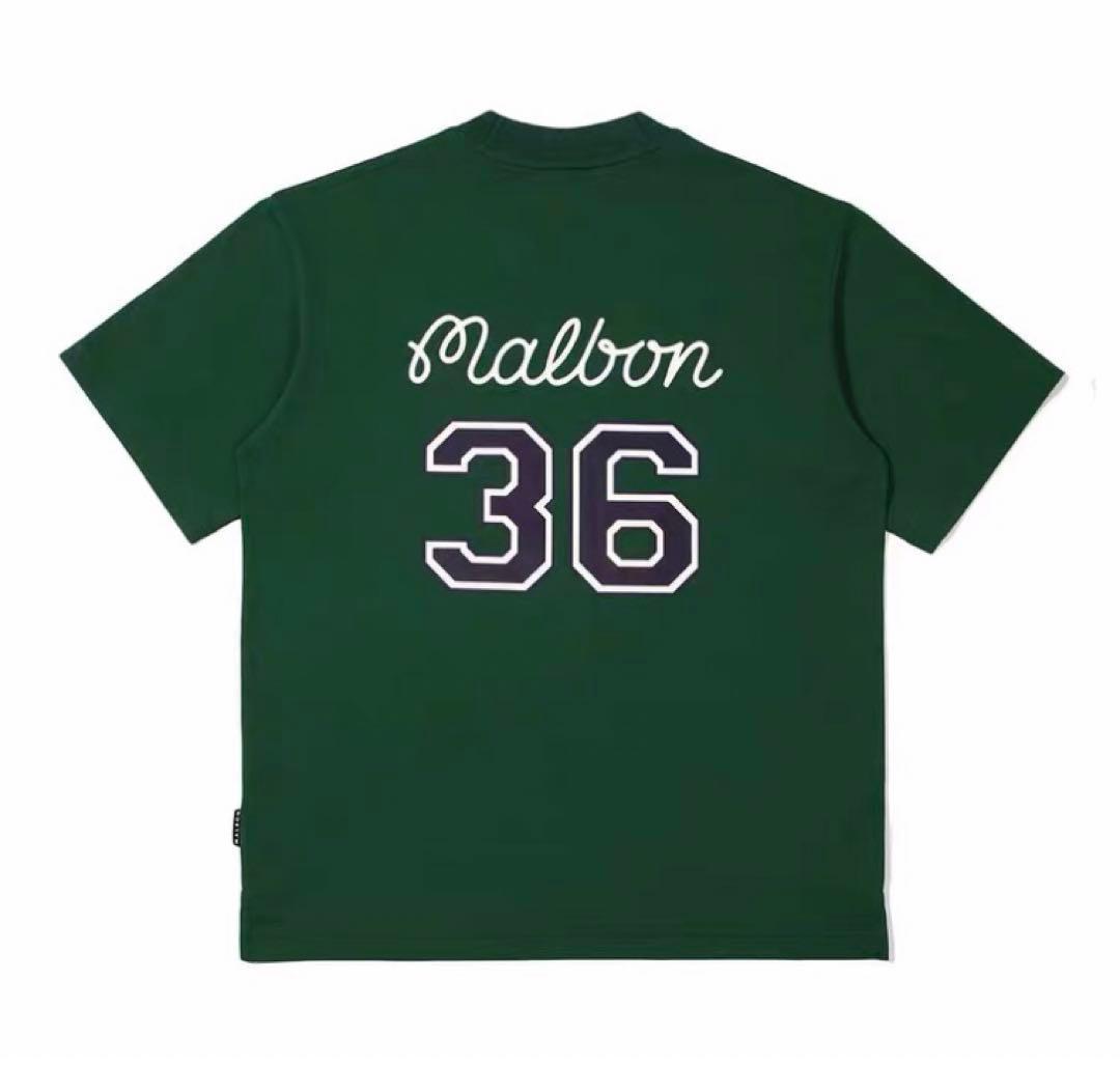新品 MALBON GOLF Buckets Mock モックネック Tシャツ