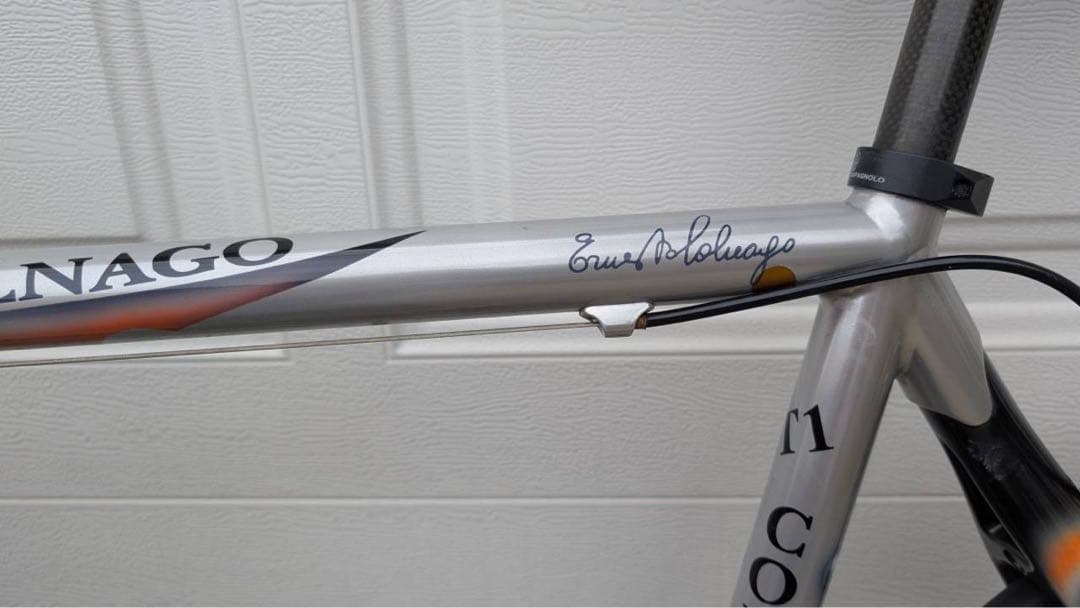 COLNAGO ロードバイク シルバー/オレンジ