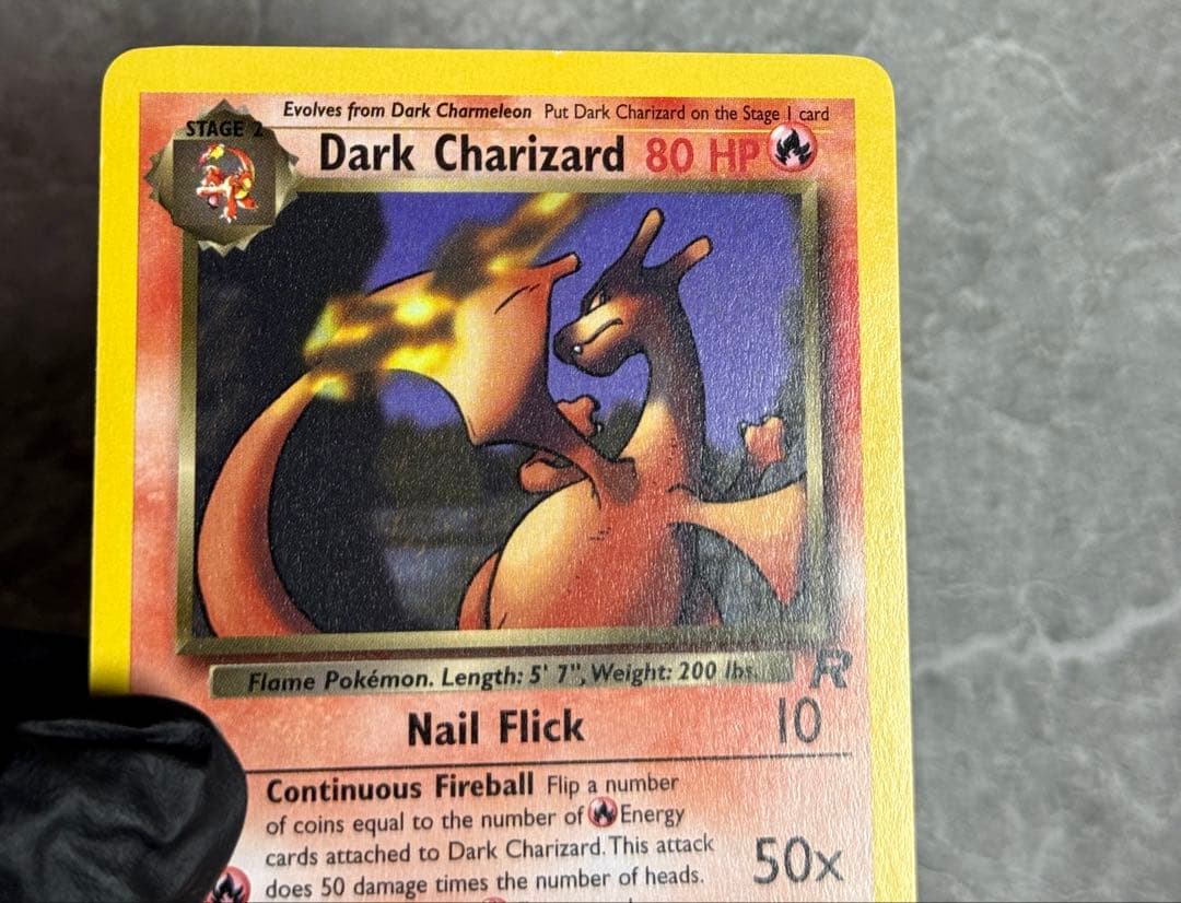 わるいリザードン 英語Dark Charizard Non-Holo 1999