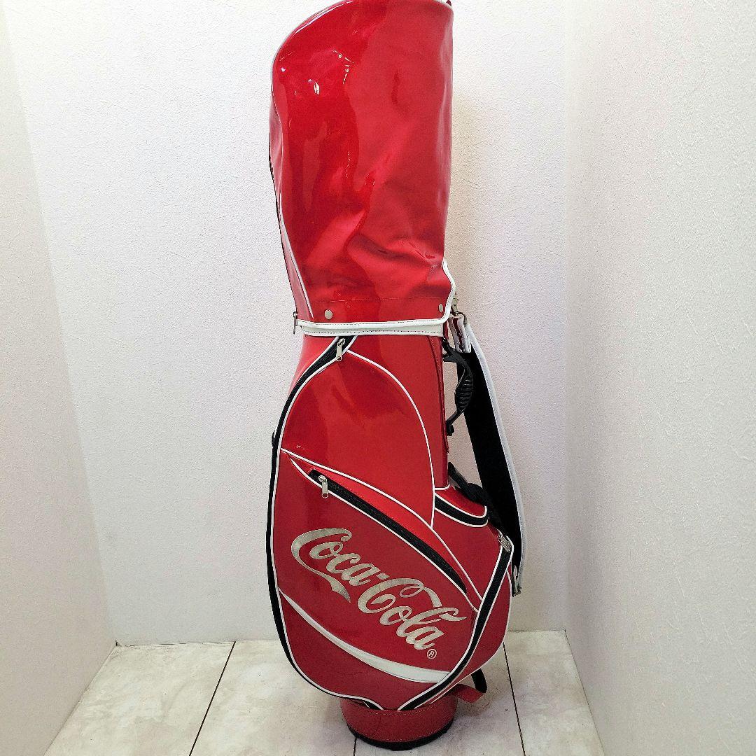 (987)⛳美品　コカ・コーラキャディーバック　９インチ