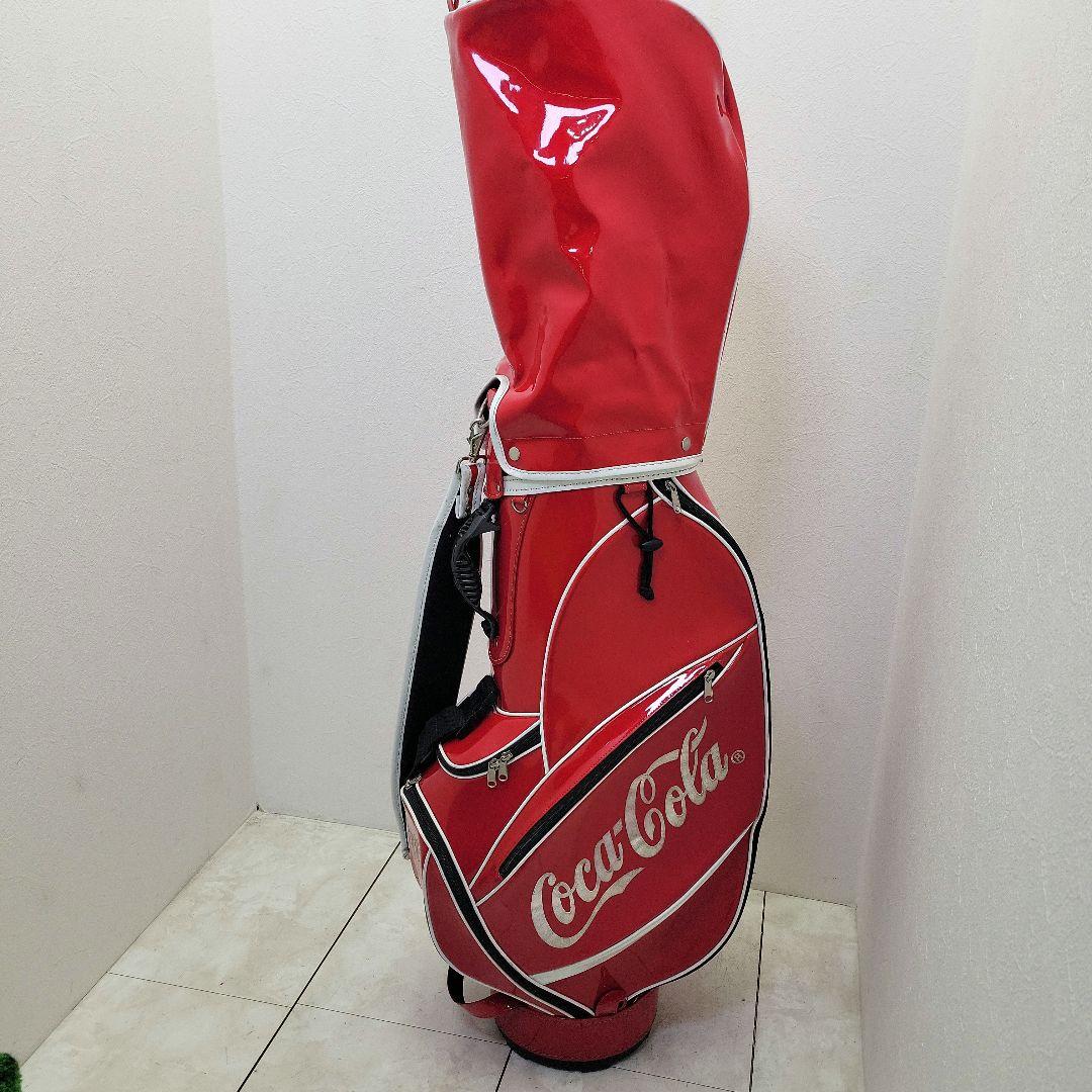 (987)⛳美品　コカ・コーラキャディーバック　９インチ