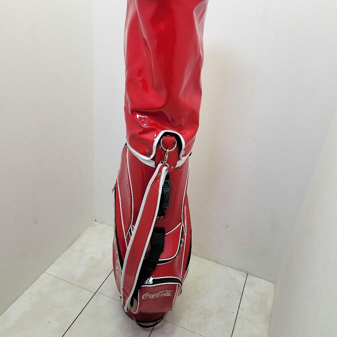 (987)⛳美品　コカ・コーラキャディーバック　９インチ