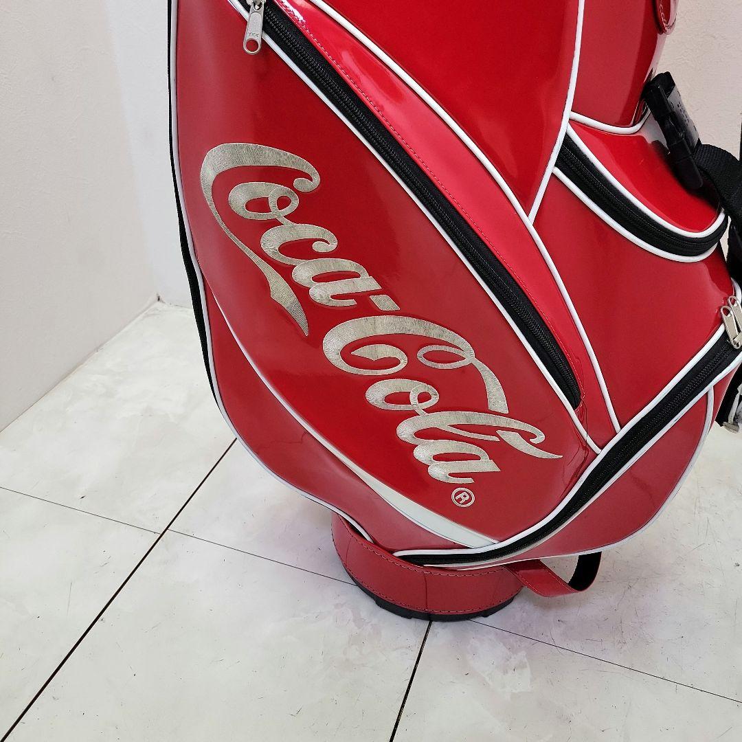 (987)⛳美品　コカ・コーラキャディーバック　９インチ