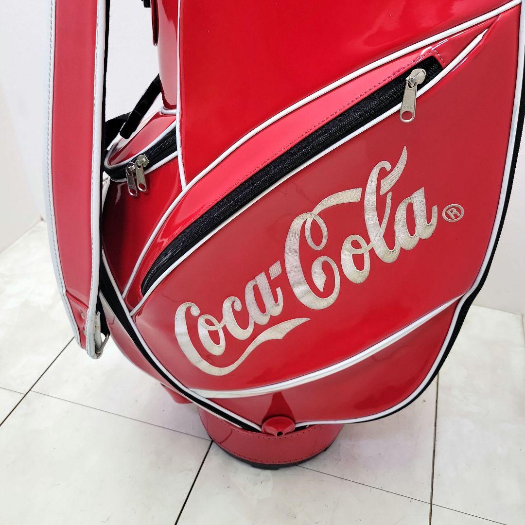 (987)⛳美品　コカ・コーラキャディーバック　９インチ