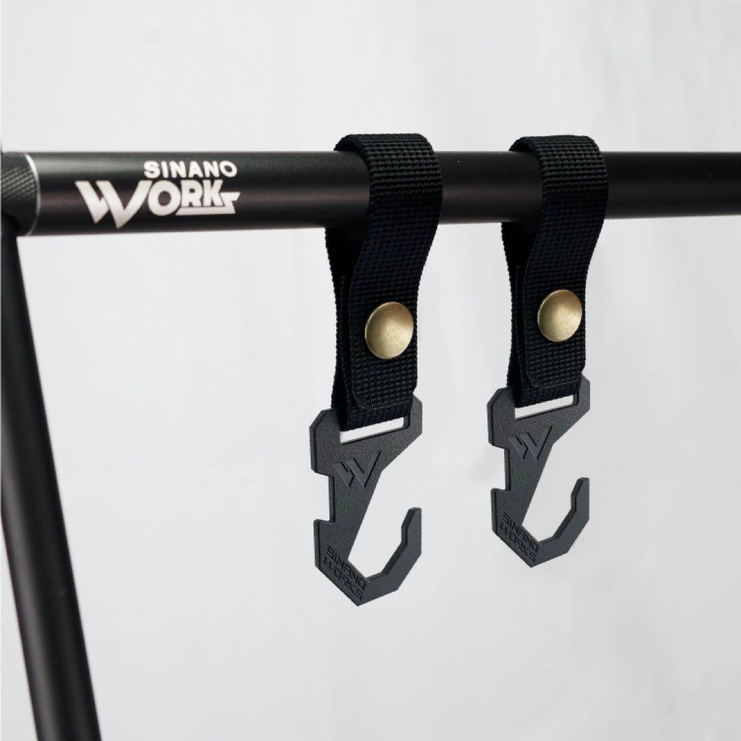 SINANO WORKS SNIPE HANGER黒SH-HOOK Lite付き