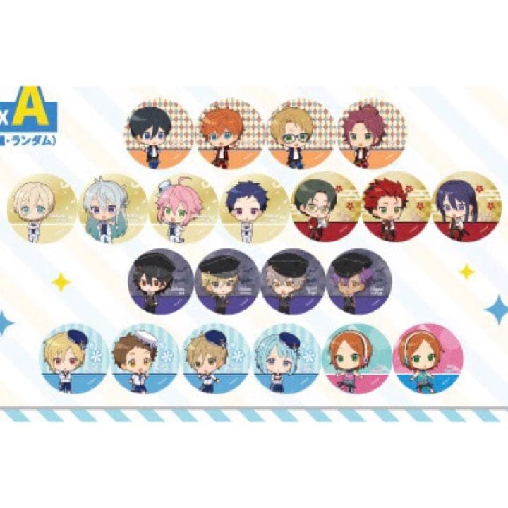 新品★あんスタ★UNDEAD【大神晃牙】カラオケの鉄人★缶バッジ★2点セット