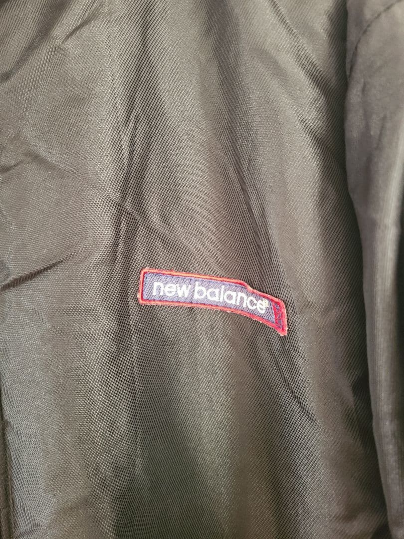 new balance ベンチコート L ブラック