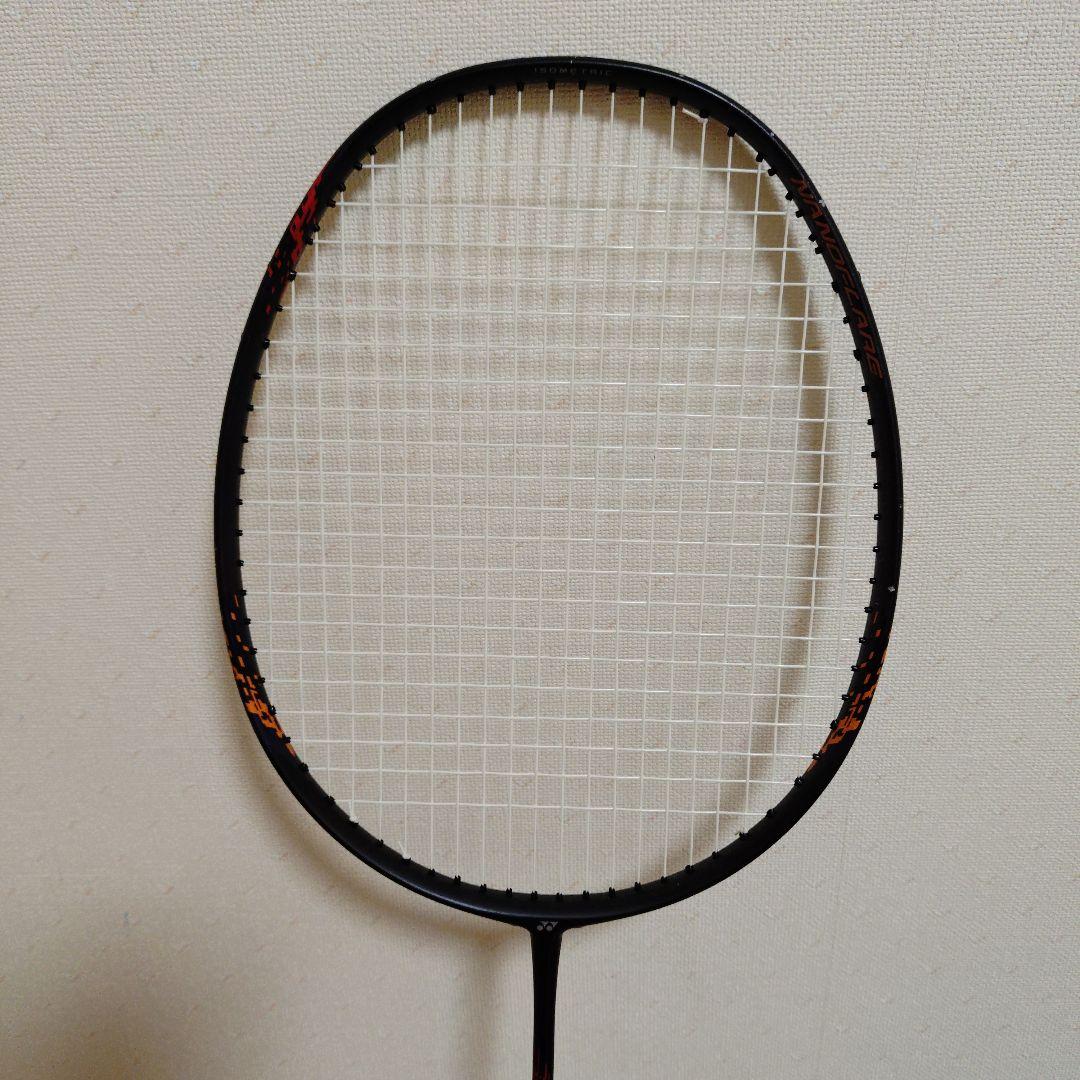 YONEX バドミントンラケット ケース付き 軽量 5UG5 黒 未使用に近い