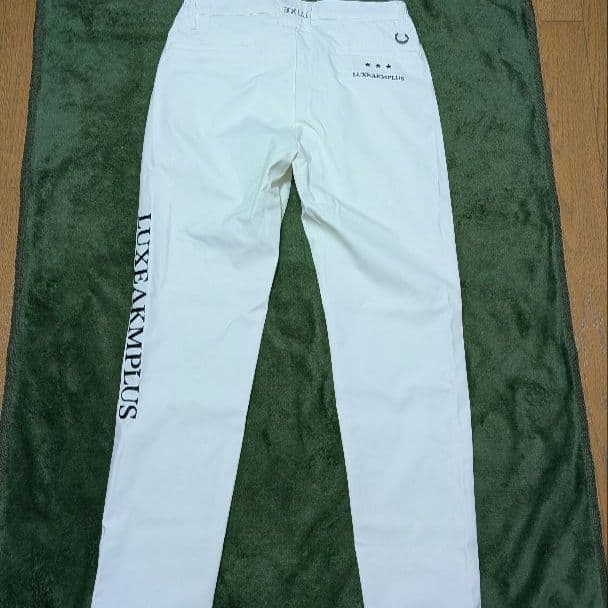 【新品】LUXEAKMPLUS 防風サイドロゴスラックスパンツ Mサイズ