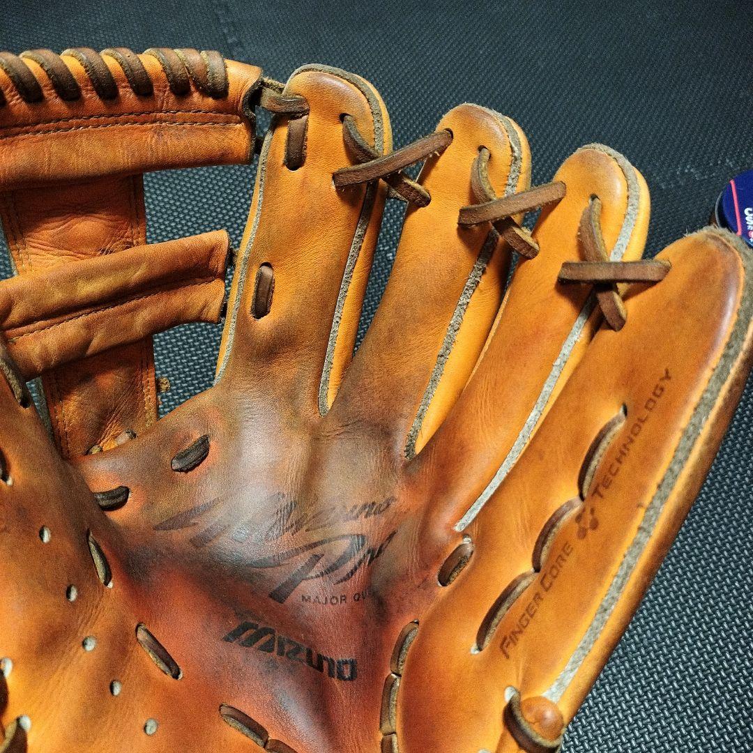 【良品】ミズノプロ軟式内野用サイズ9　セカンド・ショート