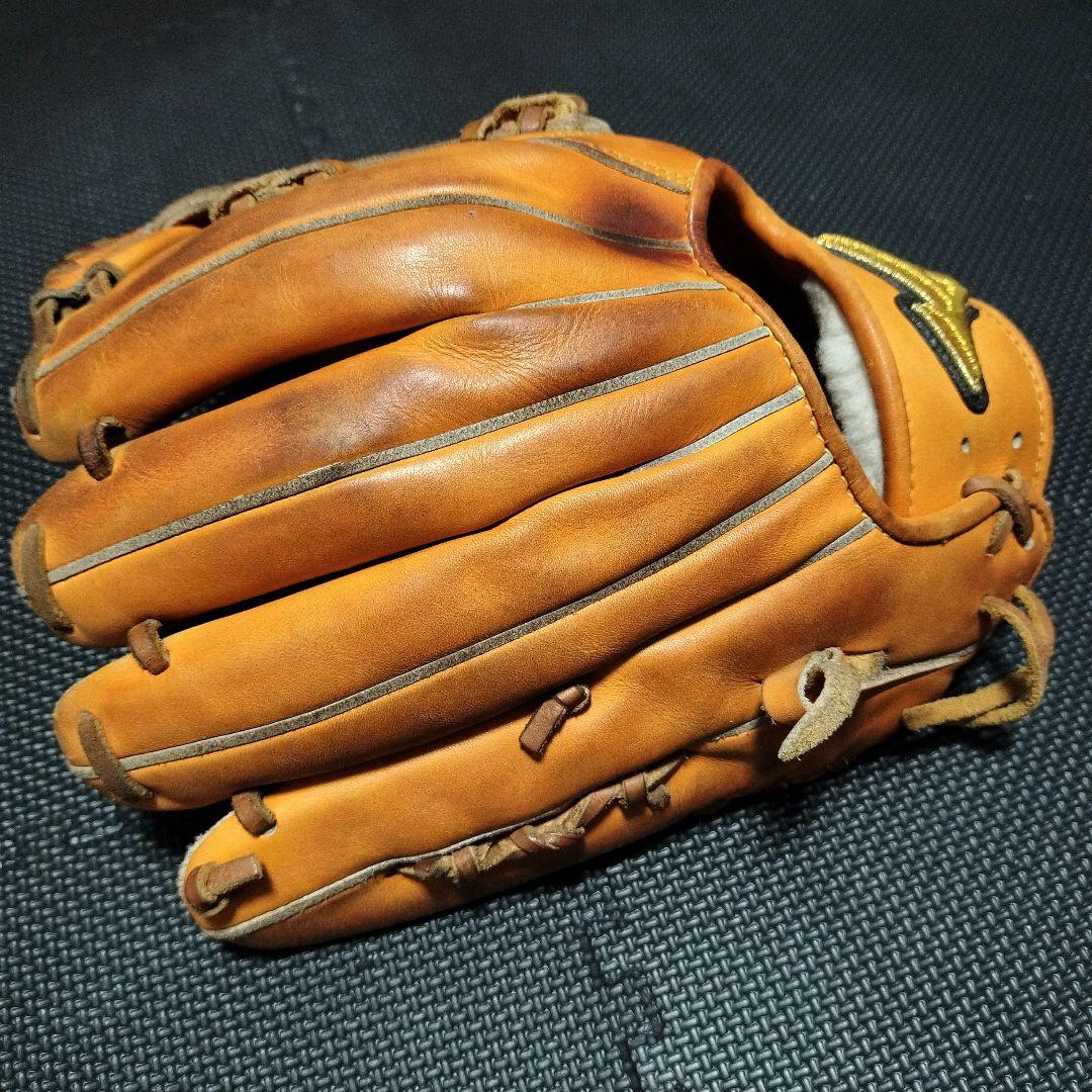 【良品】ミズノプロ軟式内野用サイズ9　セカンド・ショート