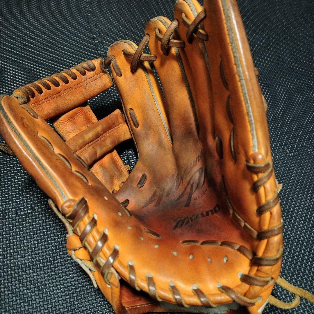 【良品】ミズノプロ軟式内野用サイズ9　セカンド・ショート