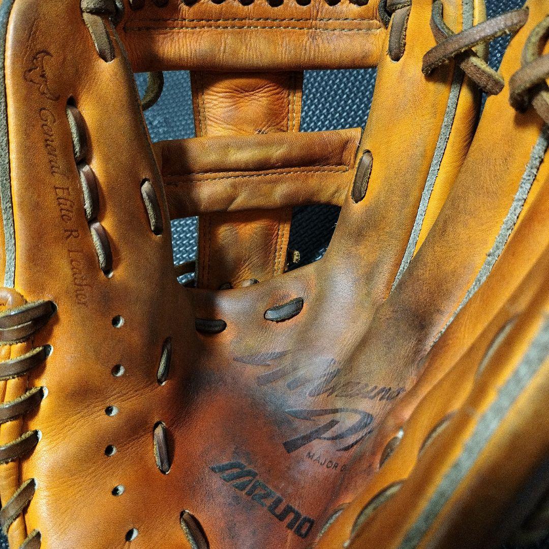 【良品】ミズノプロ軟式内野用サイズ9　セカンド・ショート