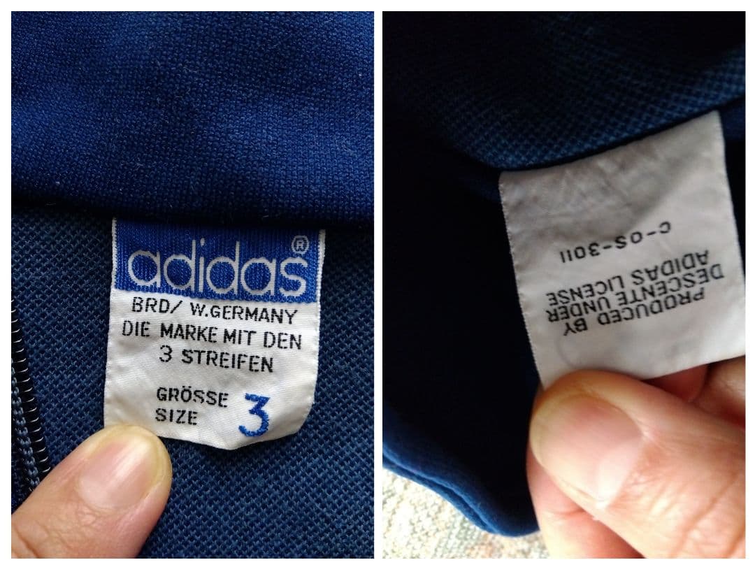adidas　トラックジャケット　サイズ3