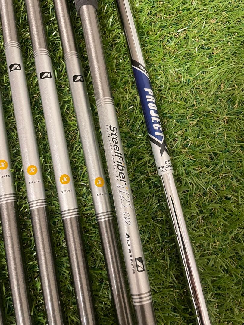 TaylorMade P770 2020 7本　Steel Fiber X