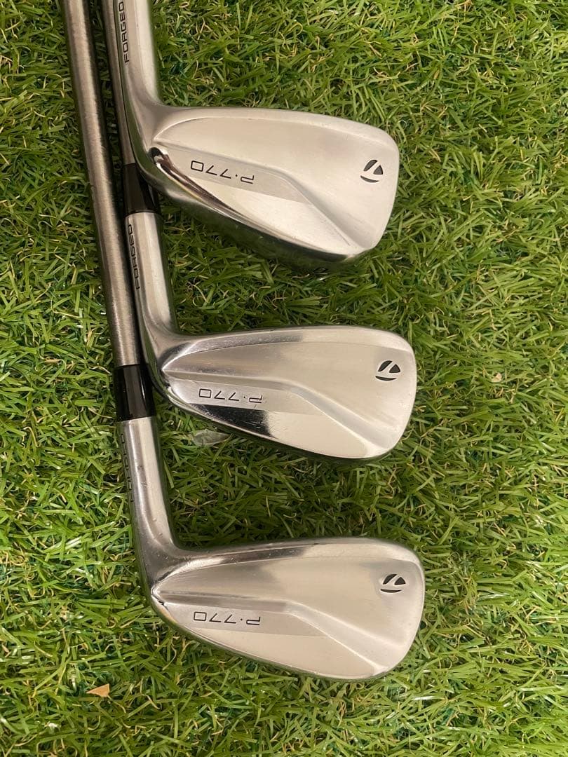 TaylorMade P770 2020 7本　Steel Fiber X