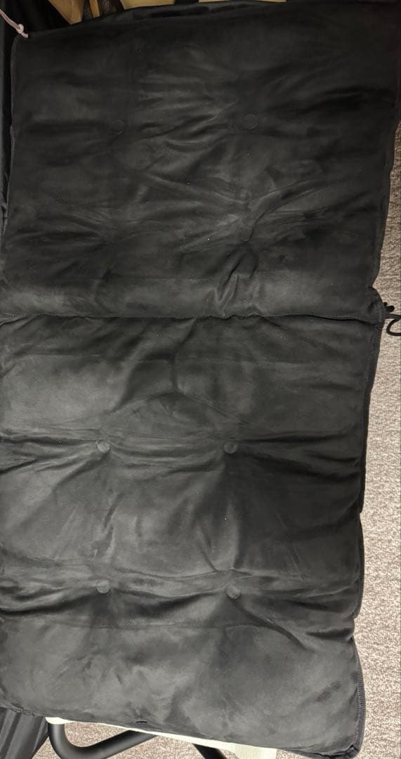 CHAIR CUSHION (BLACK)グラウスローチェア & SBMチェア用