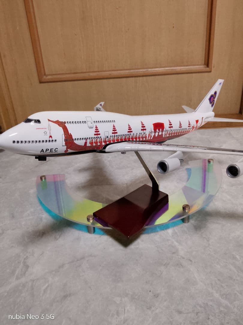 ✈Thailand／Boeing747 ドラゴン ボート1/150