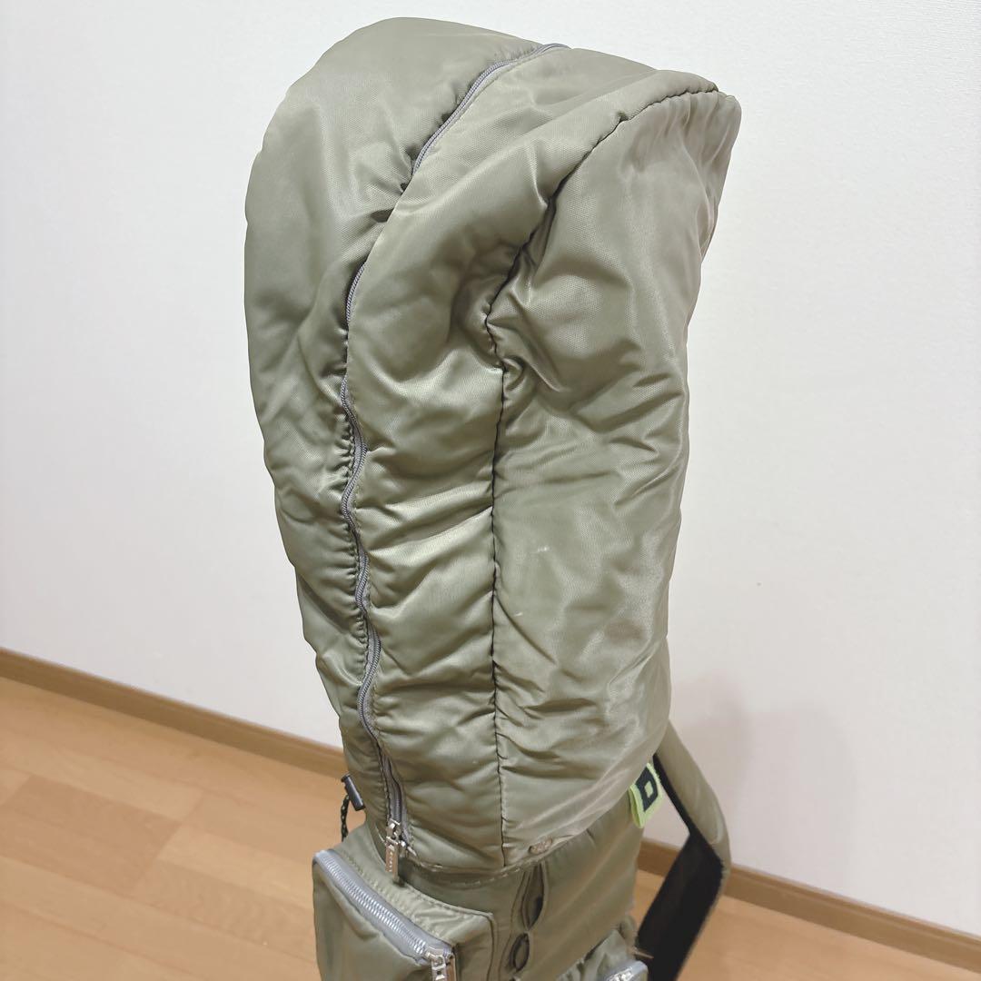 K394 onoff キャディバッグ カーキー色