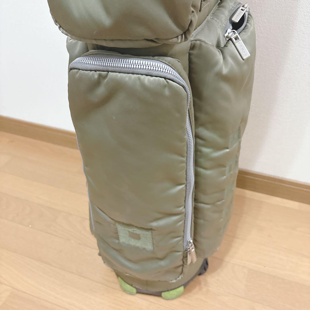 K394 onoff キャディバッグ カーキー色