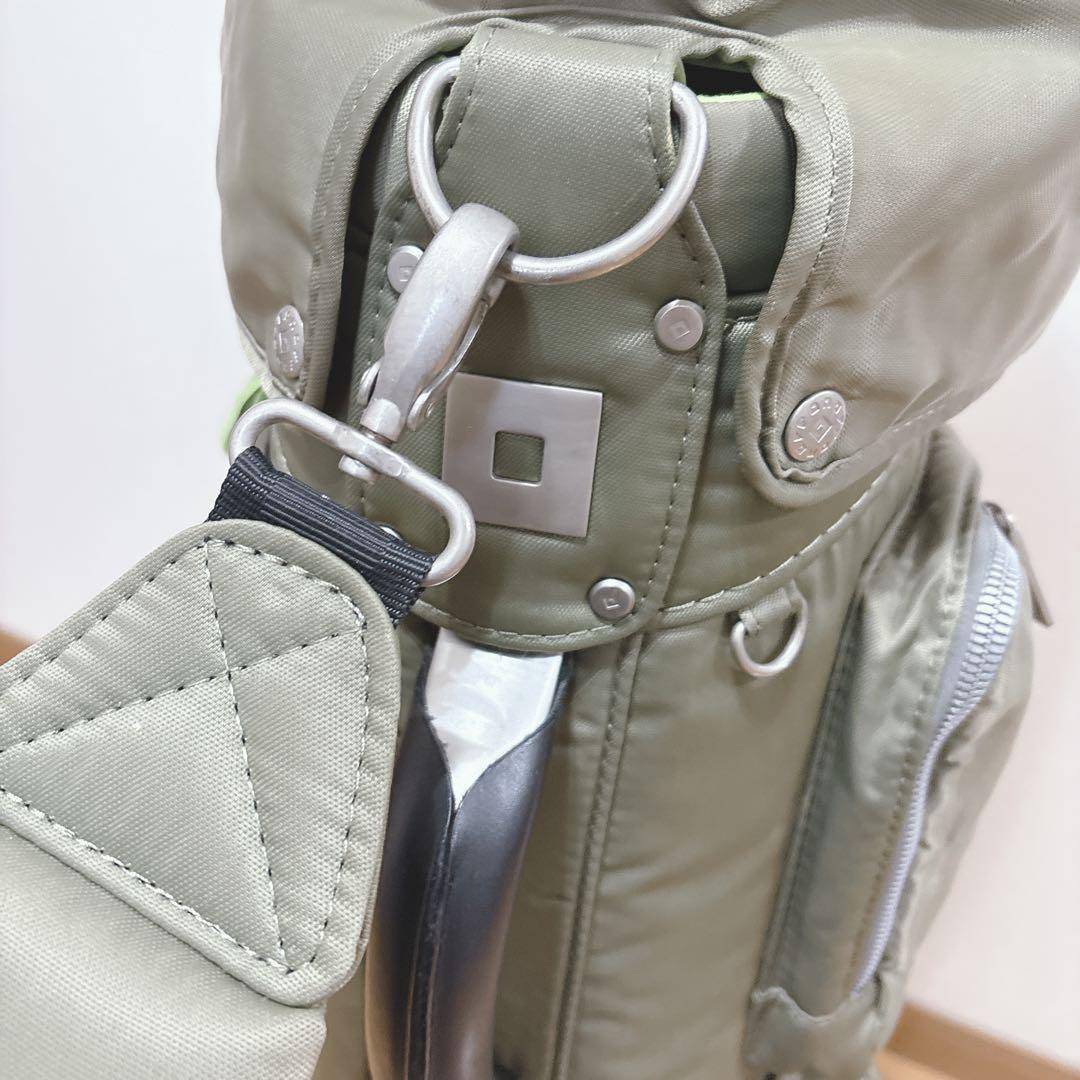 K394 onoff キャディバッグ カーキー色