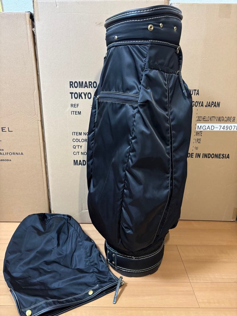 考英舎 キャディバッグ 9型 超軽量 2.2kg 日本製ハンドメイド 美品