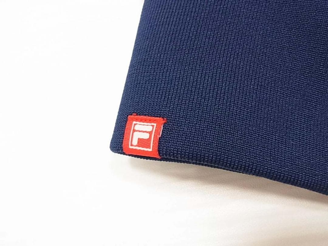極美品　FILA　フィラ　 ジップ ジャケット　レディース L　ロゴ刺繍　ゴルフ
