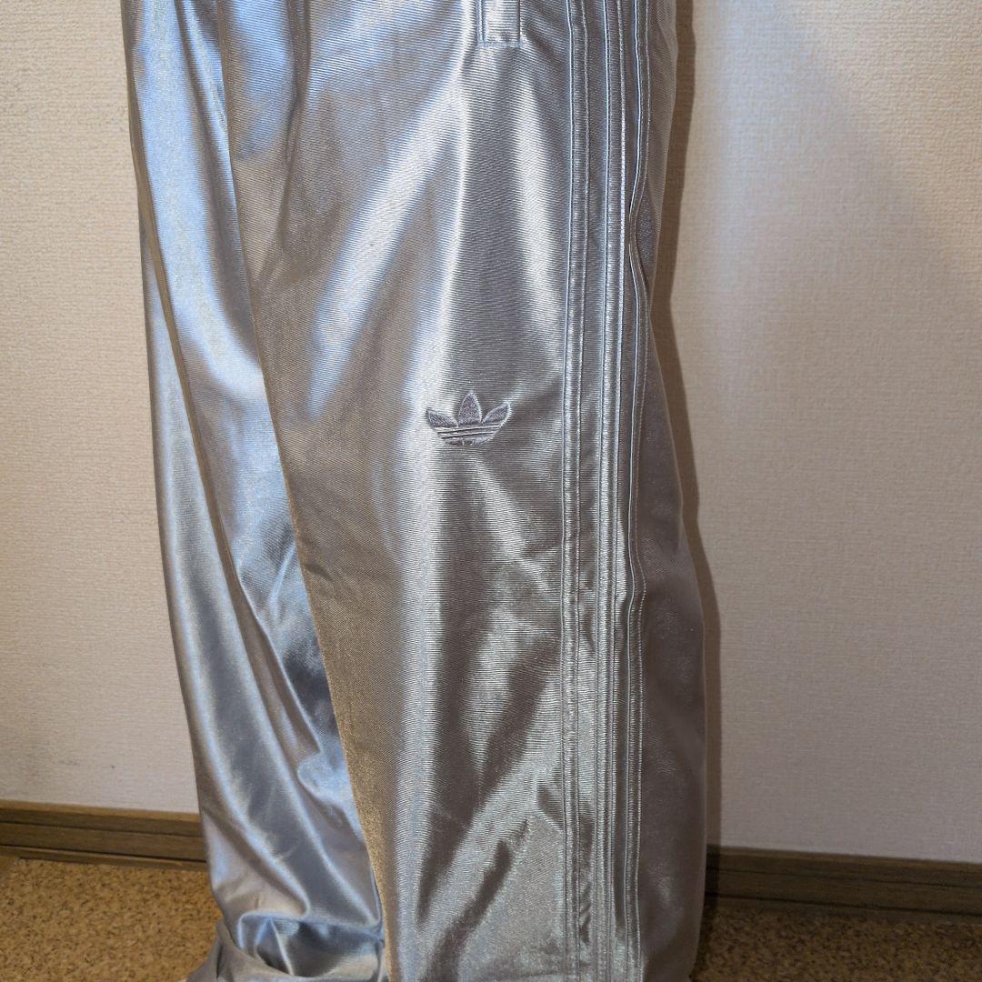 【レア】adidas　シルバートラックパンツ　2XS　トレフォイルロゴ