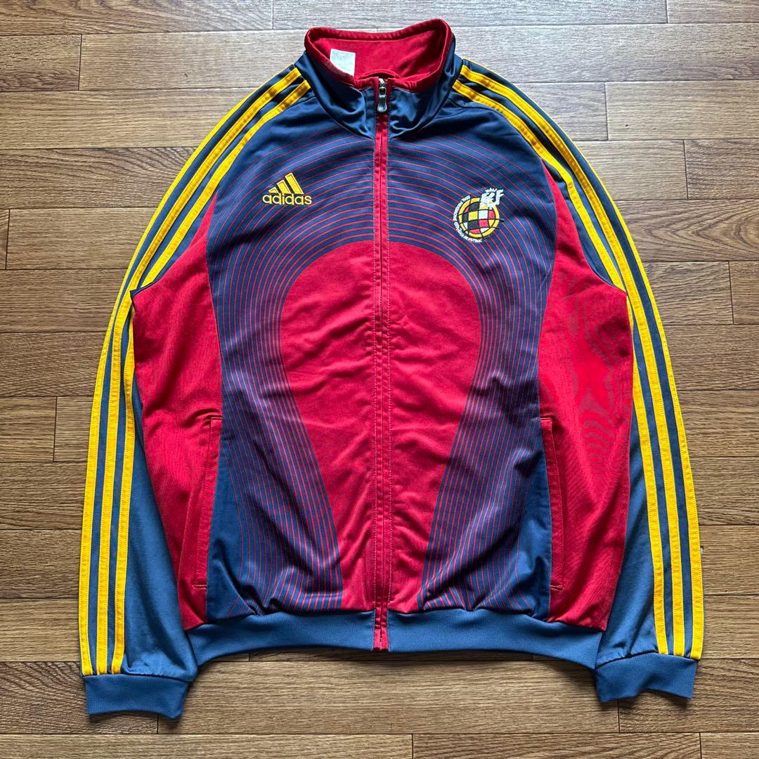 adidas アディダス　サッカー　スペイン代表　セットアップ　90s　古着
