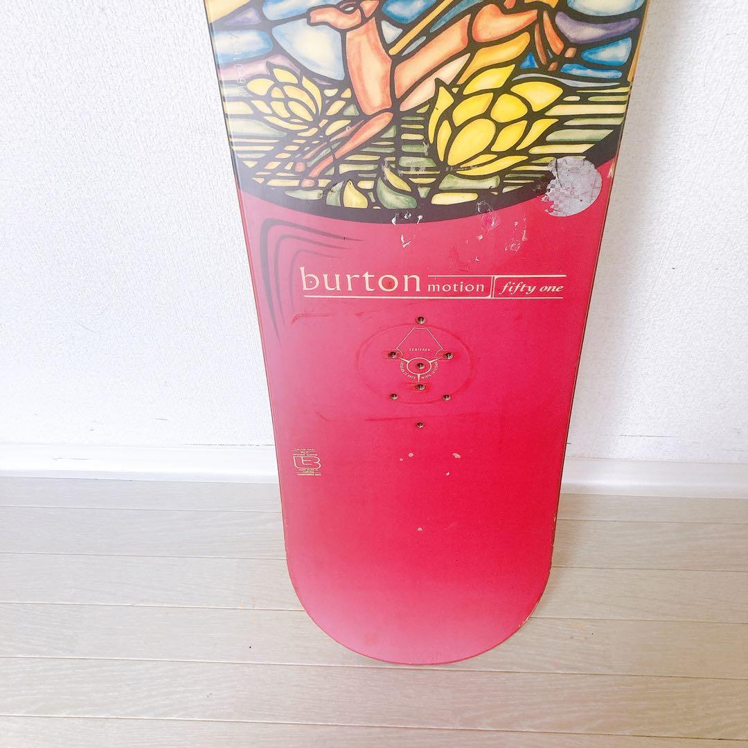 Burton スノーボード Motion 151cm ボードのみ ステンドグラス