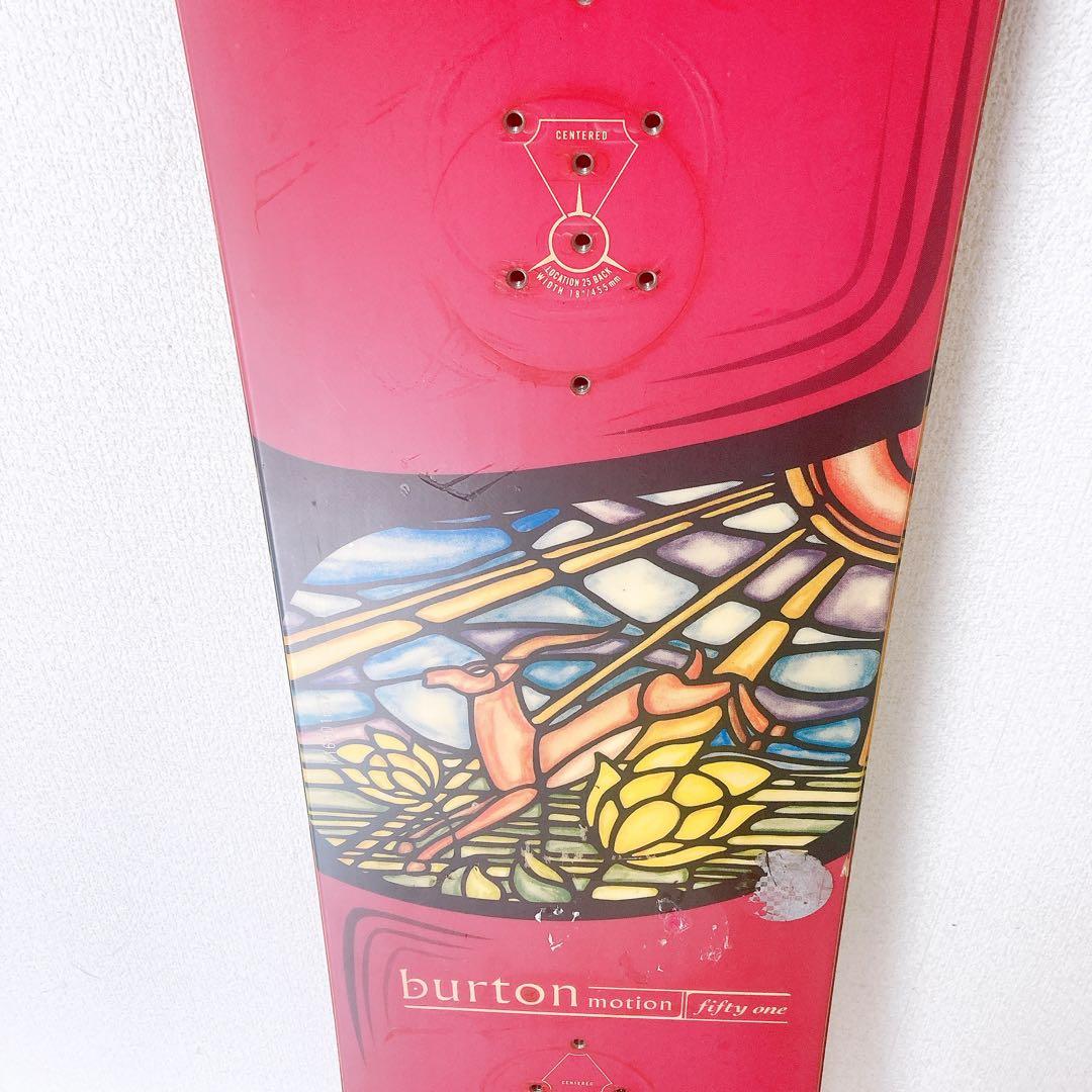 Burton スノーボード Motion 151cm ボードのみ ステンドグラス