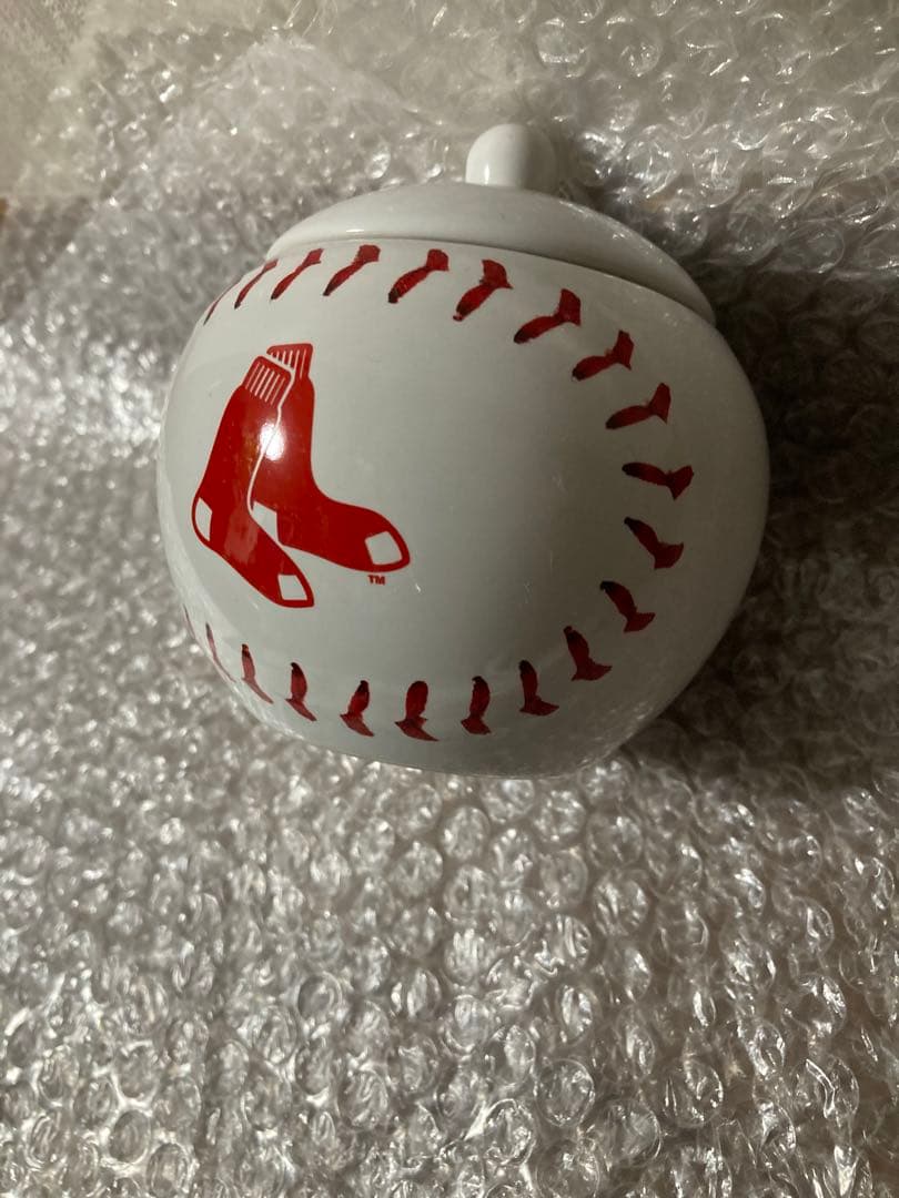 激レア⭐️BOSTON RED SOX 野球ボール型陶器容器