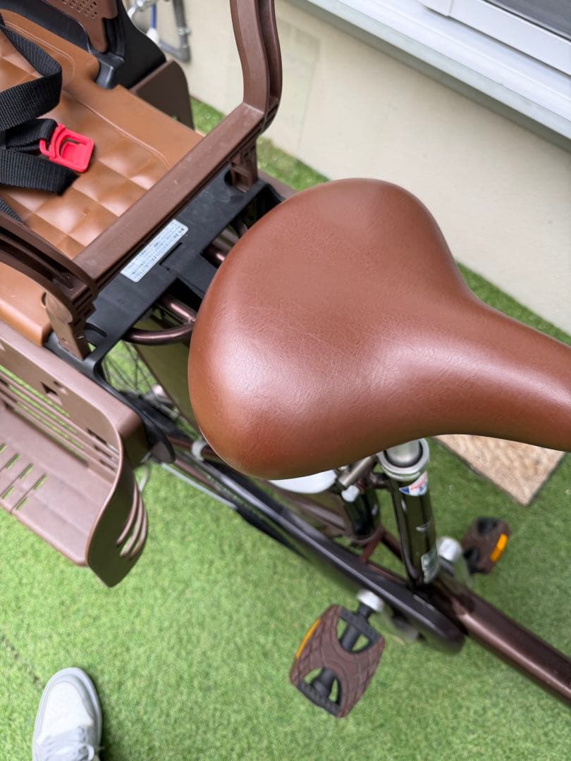 た*お様 引取り限定！ブリヂストン子供乗せ自転車「アンジェリーノ