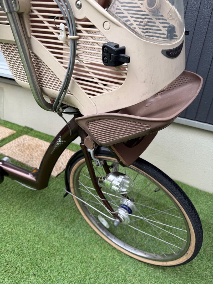 た*お様 引取り限定！ブリヂストン子供乗せ自転車「アンジェリーノ
